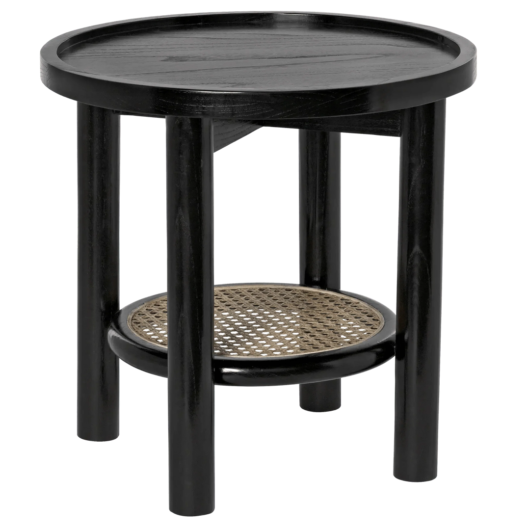 SwayLiving Hide Away Side Table, Charcoal Black ACCENT TABLES