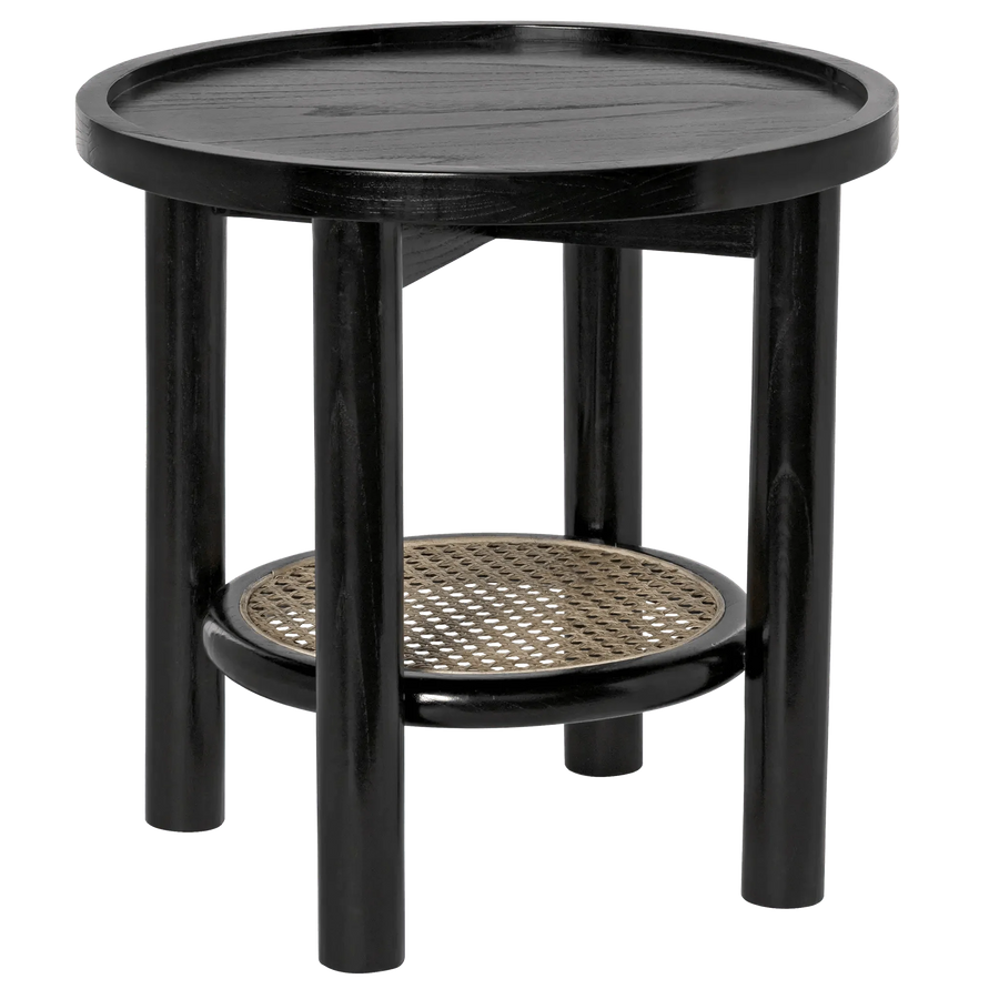 SwayLiving Hide Away Side Table, Charcoal Black ACCENT TABLES