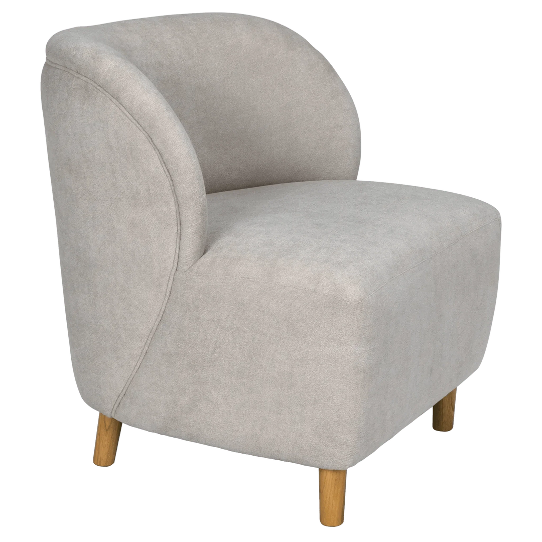 SwayLiving Laffont Chair with Wheat Fabric ACCENT + LOUNGE CHAIRS