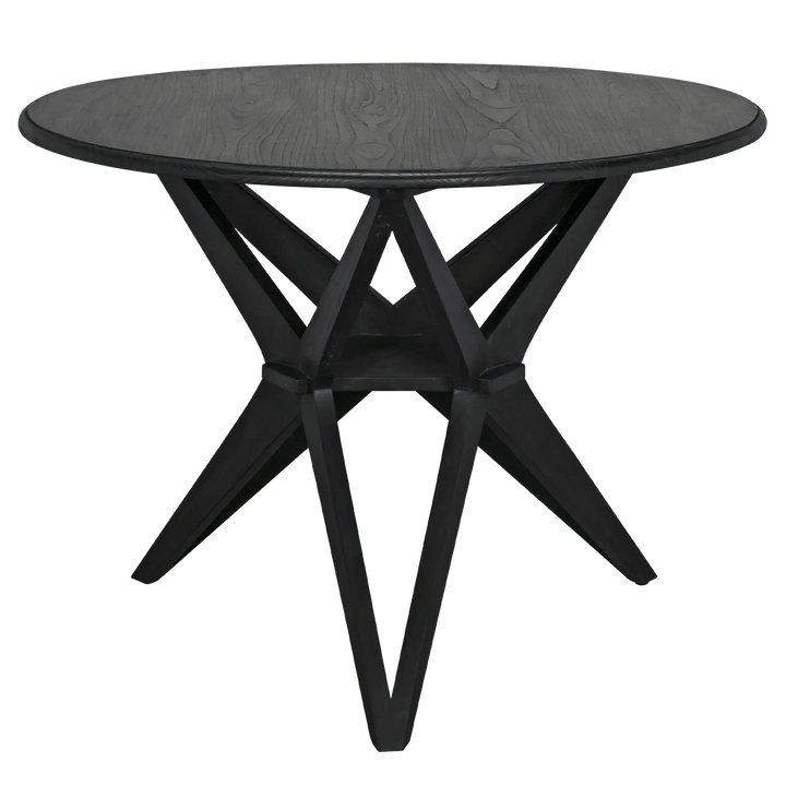 SwayLiving Victor Dining Table, Charcoal Black DINING TABLES