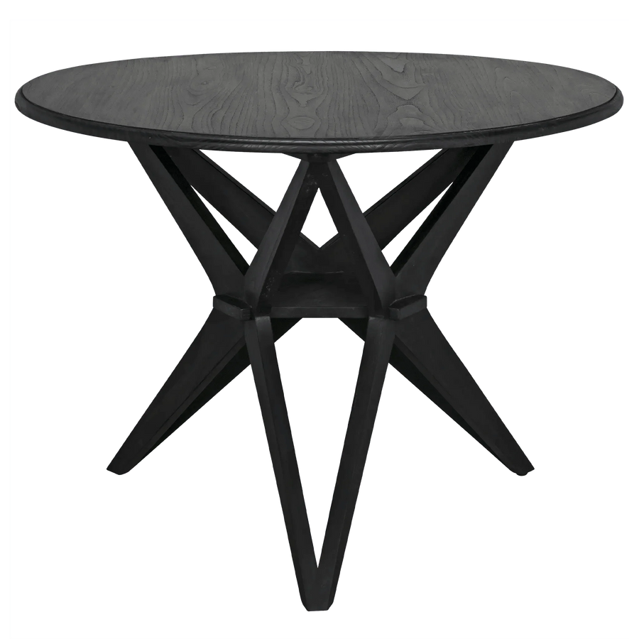 SwayLiving Victor Dining Table, Charcoal Black DINING TABLES