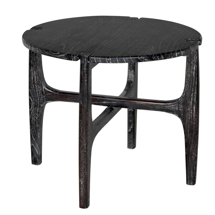 SwayLiving Bucks Side Table, Sombre Finish ACCENT TABLES
