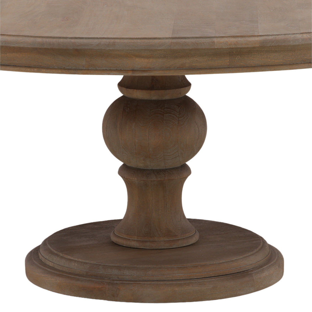 Arturis Dining Table Sienna Grey 60" — Detail 1