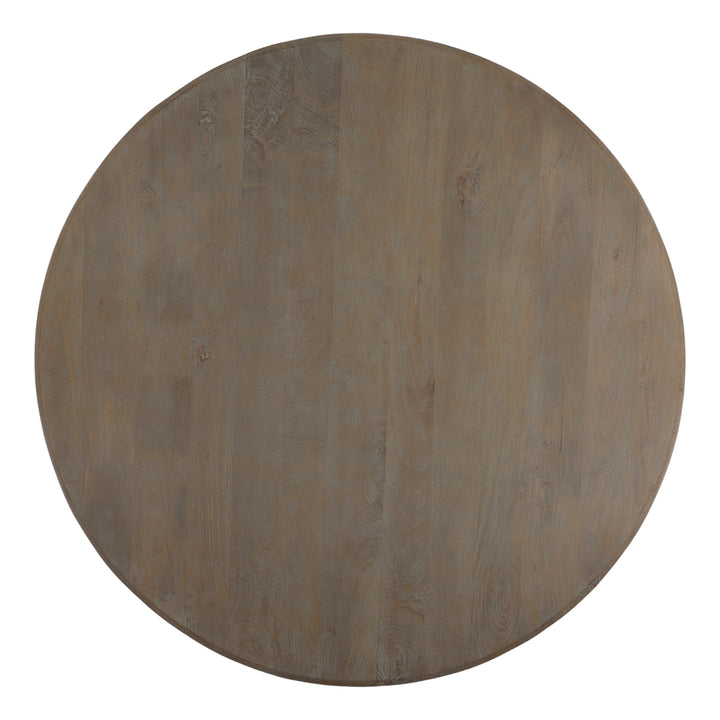 Arturis Dining Table Sienna Grey 60" — Overhead