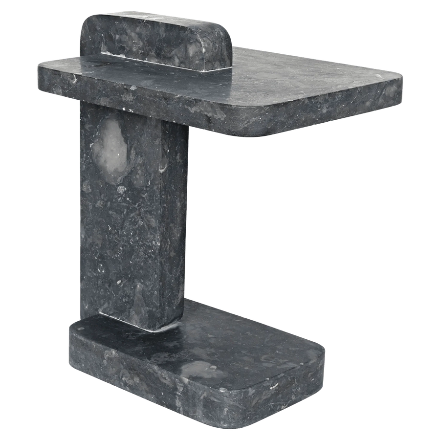 SwayLiving North Side Table, Black Marble ACCENT TABLES