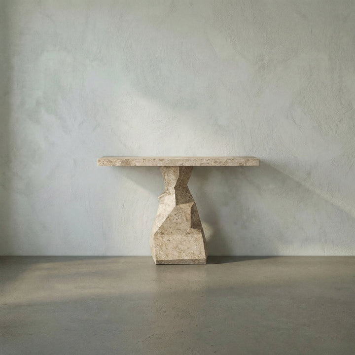 SwayLiving Tilden Console - White Marble