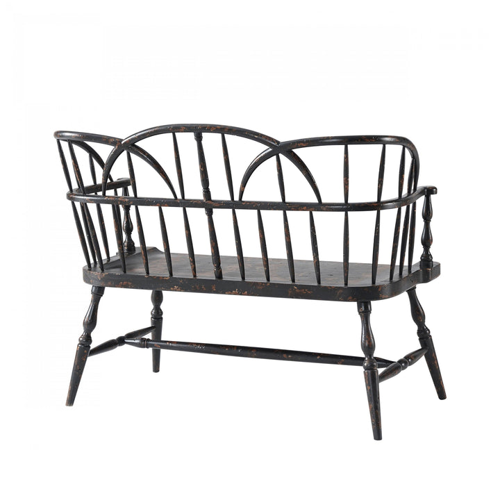 SwayLiving The Hoop Back Settee LOVESEATS + CHAISES