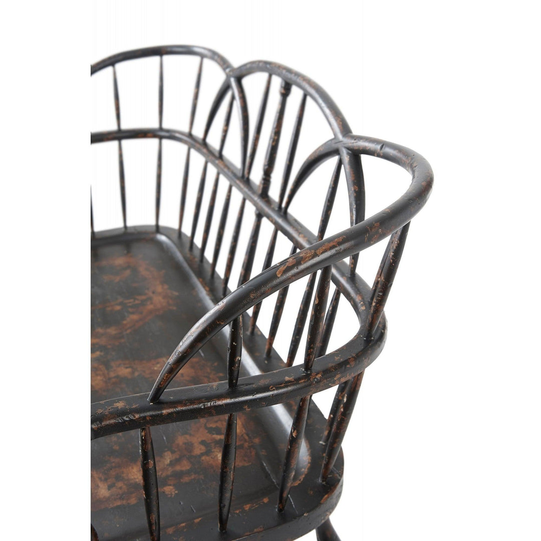 SwayLiving The Hoop Back Settee LOVESEATS + CHAISES