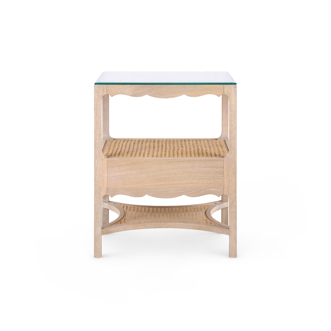 SwayLiving Arianna 1-Drawer Side Table ACCENT TABLES