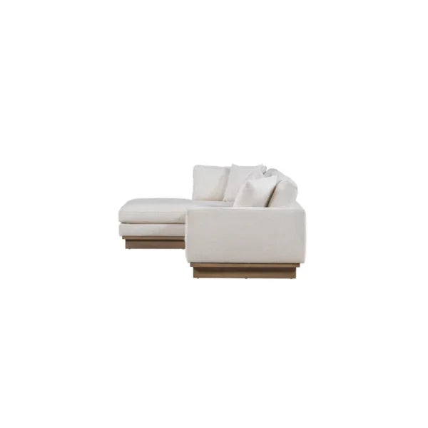 SwayLiving Paxton Upholstered 131" Sectional with Chaise SOFAS + SECTIONALS