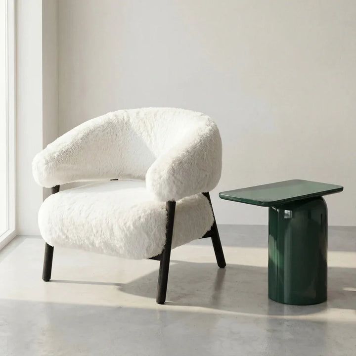 Alessia Enamel End Table