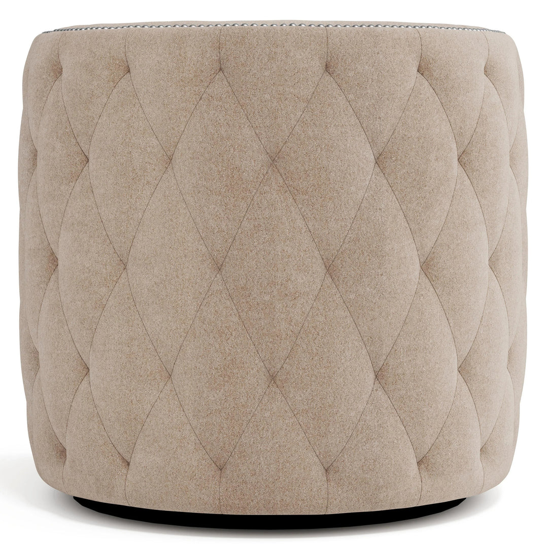 SwayLiving - Palazzo Fabric Swivel Chair - B212SEA | SwayLiving