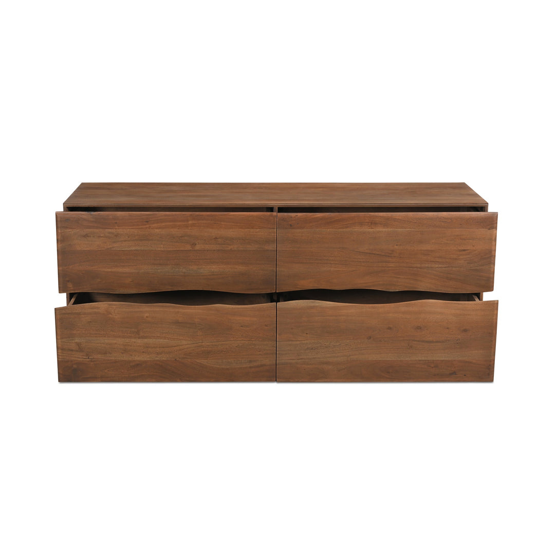 SwayLiving - Watson 4 Drawer Dresser Brown - BB-1001-03 | SwayLiving