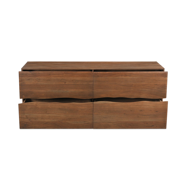 SwayLiving - Watson 4 Drawer Dresser Brown - BB-1001-03 | SwayLiving