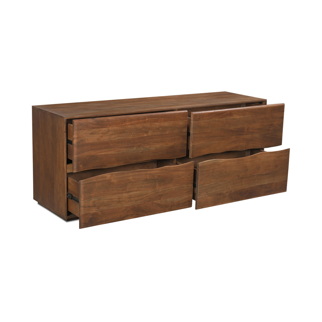 SwayLiving - Watson 4 Drawer Dresser Brown - BB-1001-03 | SwayLiving