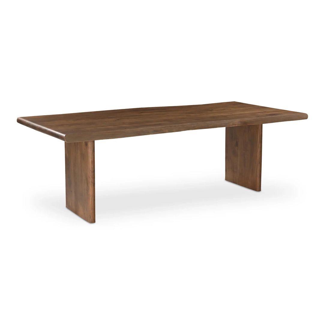 Lila Large Dining Table Brown - SwayLiving