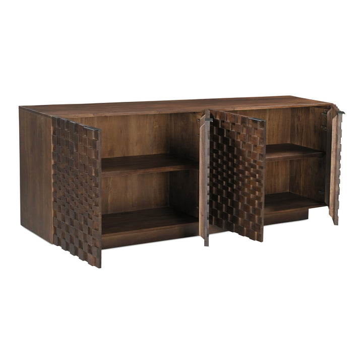 SwayLiving - Easton Sideboard Brown - BB-1019-03 | SwayLiving
