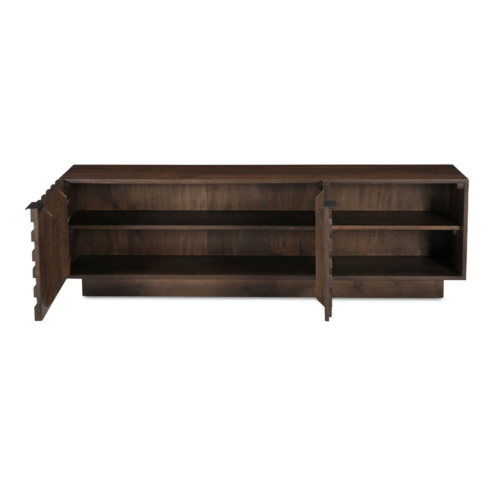 SwayLiving - Easton Media Cabinet Brown - BB-1020-03 | SwayLiving