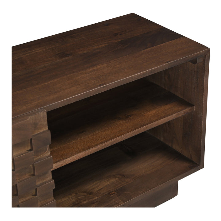 SwayLiving - Easton Media Cabinet Brown - BB-1020-03 | SwayLiving