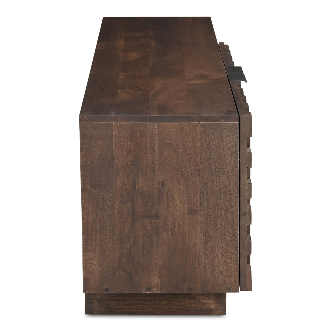SwayLiving - Easton Media Cabinet Brown - BB-1020-03 | SwayLiving