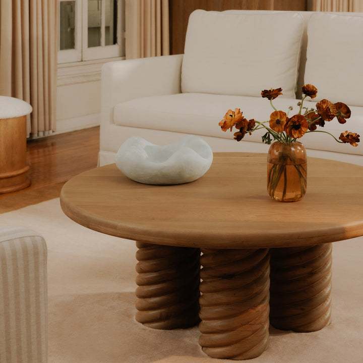 SwayLiving SwayLiving Treccia Round Coffee Table