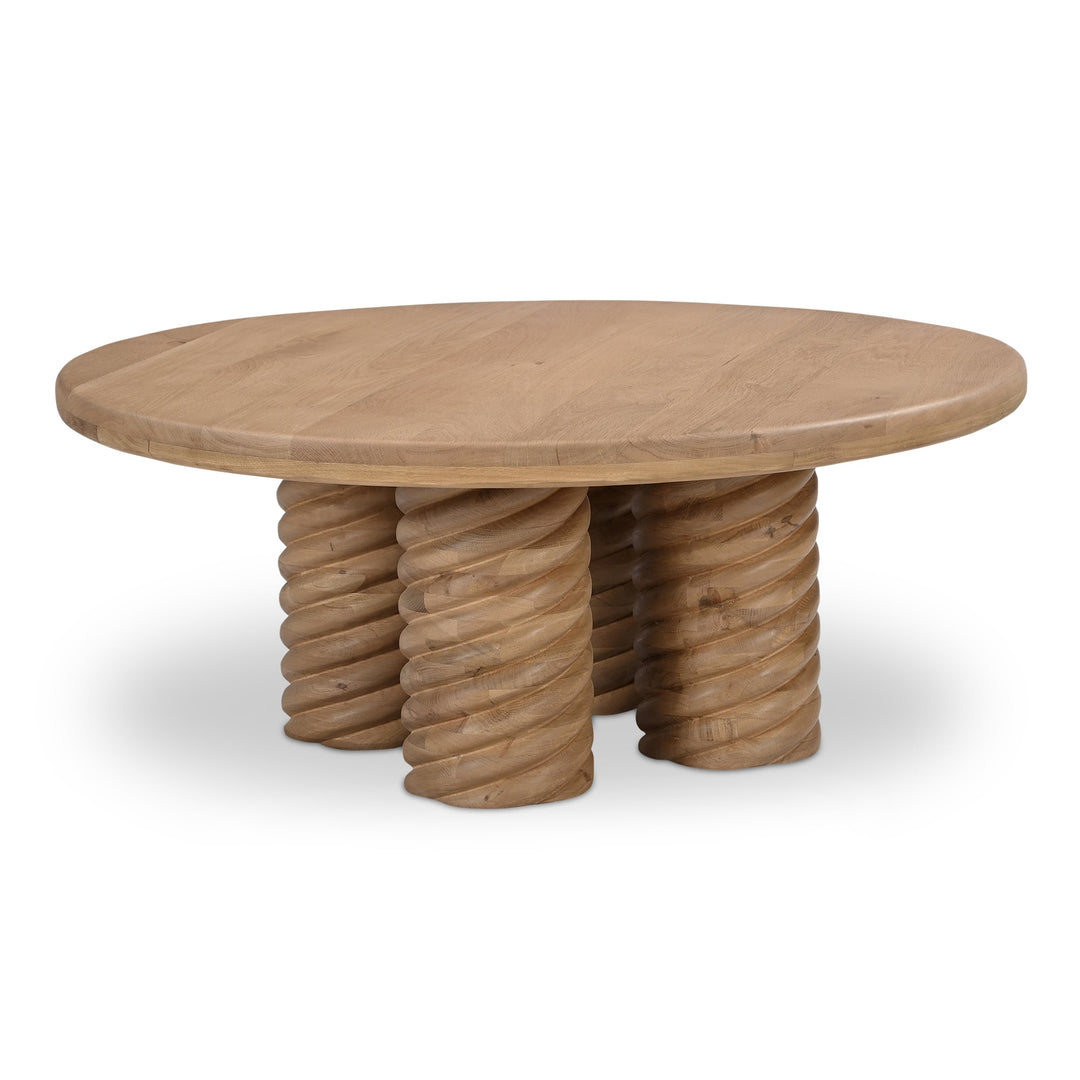 SwayLiving SwayLiving Treccia Round Coffee Table