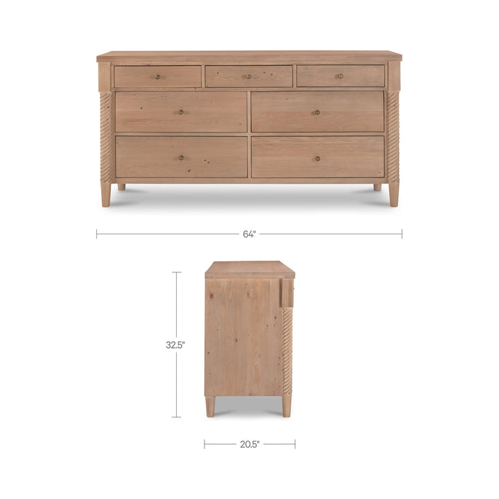 Joni 7 Drawer Dresser