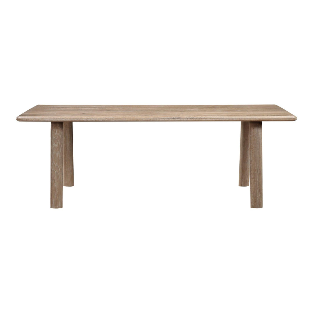 Malibu Dining Table White Oak - SwayLiving
