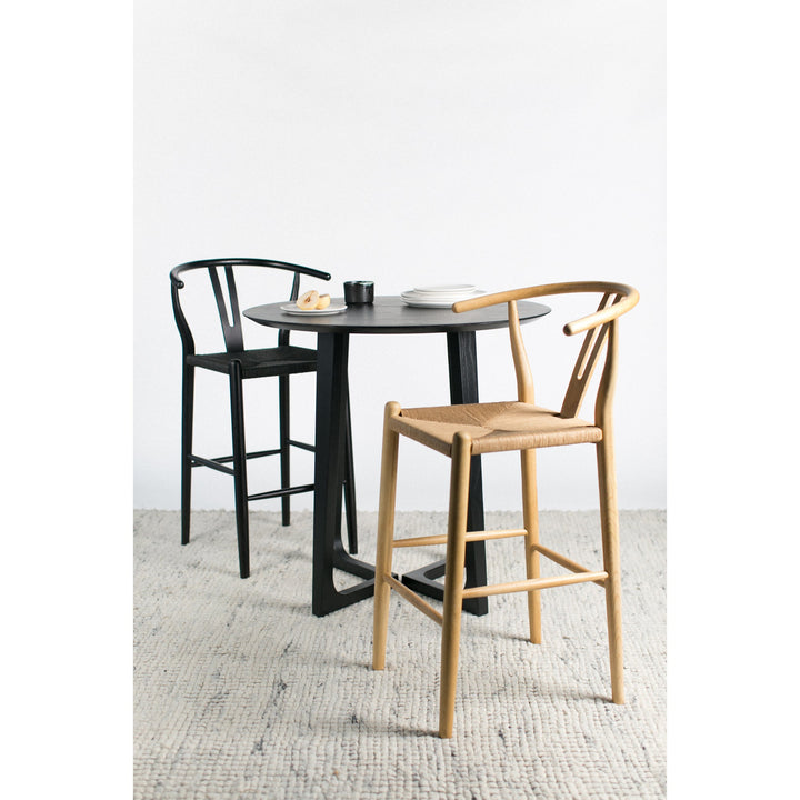SwayLiving - Godenza Counter Table Black Ash - BC-1089-02-0 | SwayLiving
