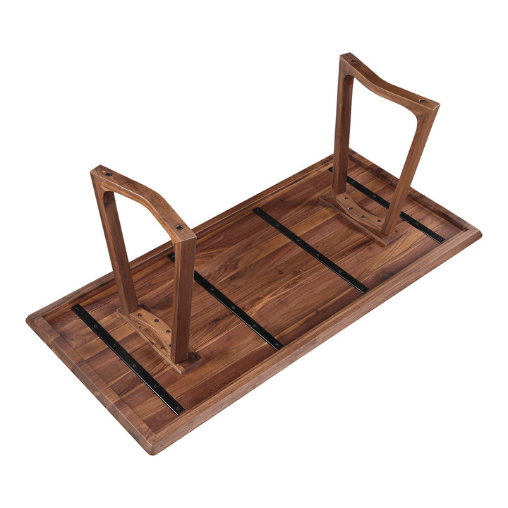 SwayLiving - Silas Dining Table Walnut - BC-1097-24-0 | SwayLiving