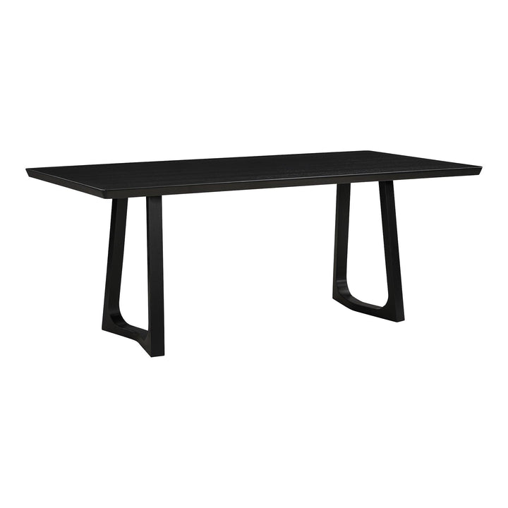 SwayLiving - Silas Dining Table Black Ash - BC-1099-02-0 | SwayLiving