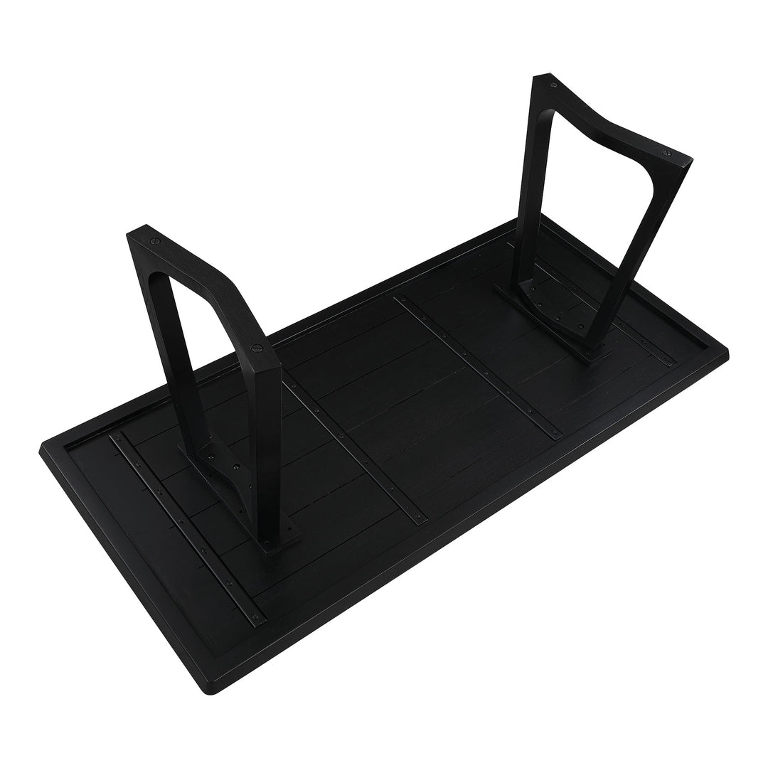 SwayLiving - Silas Dining Table Black Ash - BC-1099-02-0 | SwayLiving