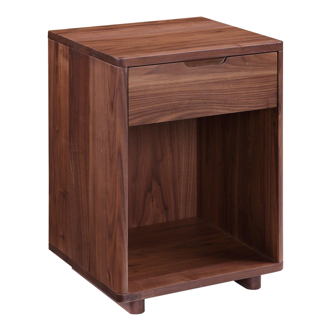 Osamu Walnut Nightstand - SwayLiving