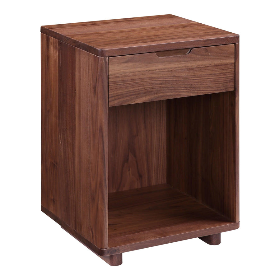 Osamu Walnut Nightstand - SwayLiving