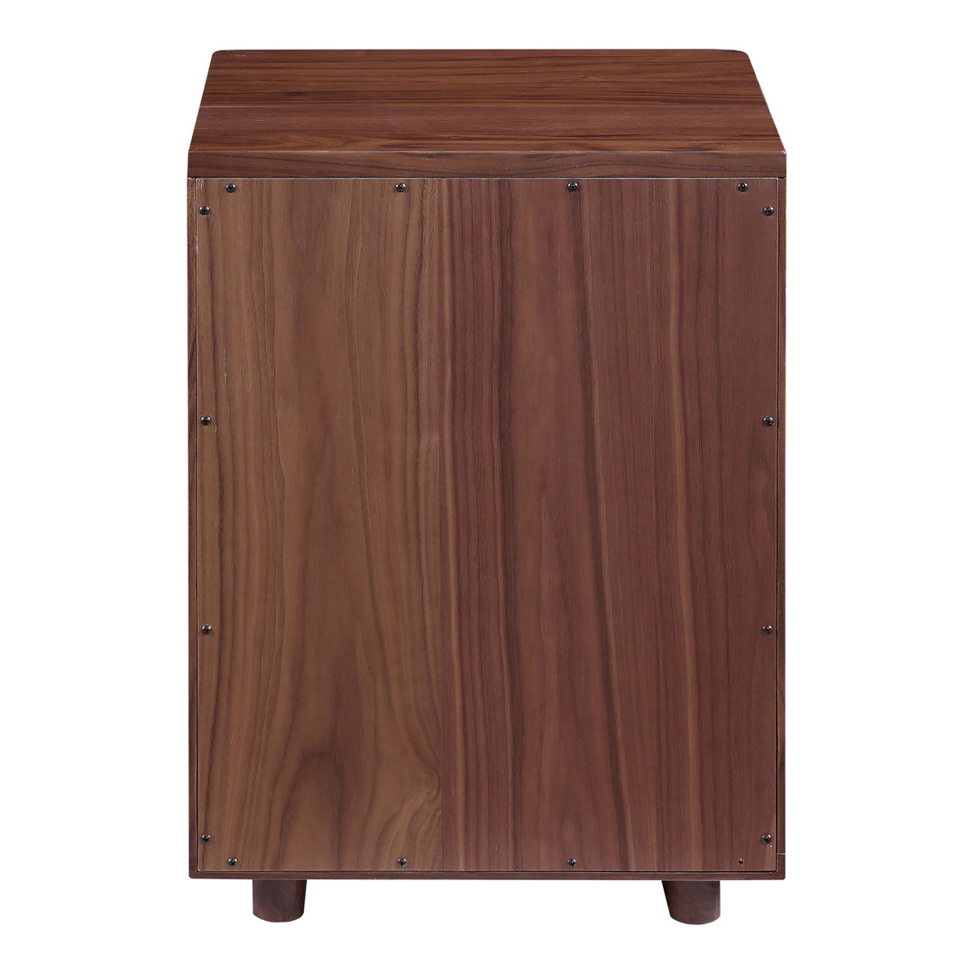 SwayLiving - Osamu Walnut Nightstand - BC-1103-24 | SwayLiving
