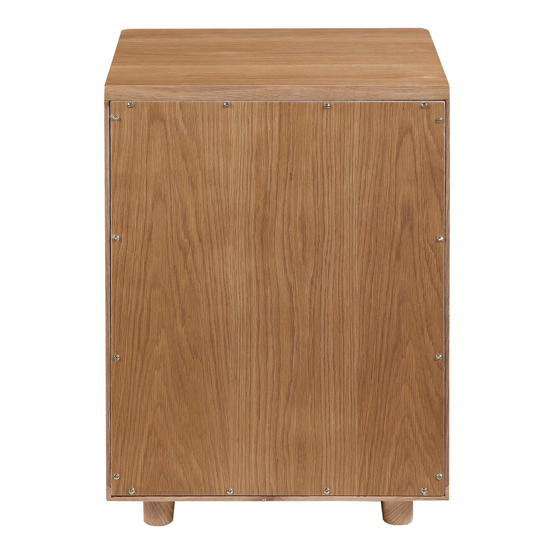 SwayLiving - Osamu Oak Nightstand - BC-1104-24 | SwayLiving