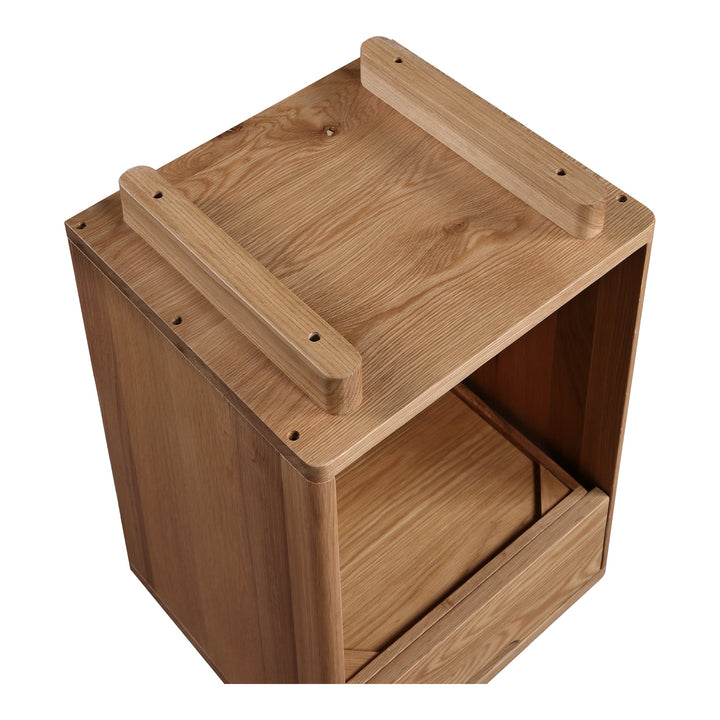 SwayLiving - Osamu Oak Nightstand - BC-1104-24 | SwayLiving