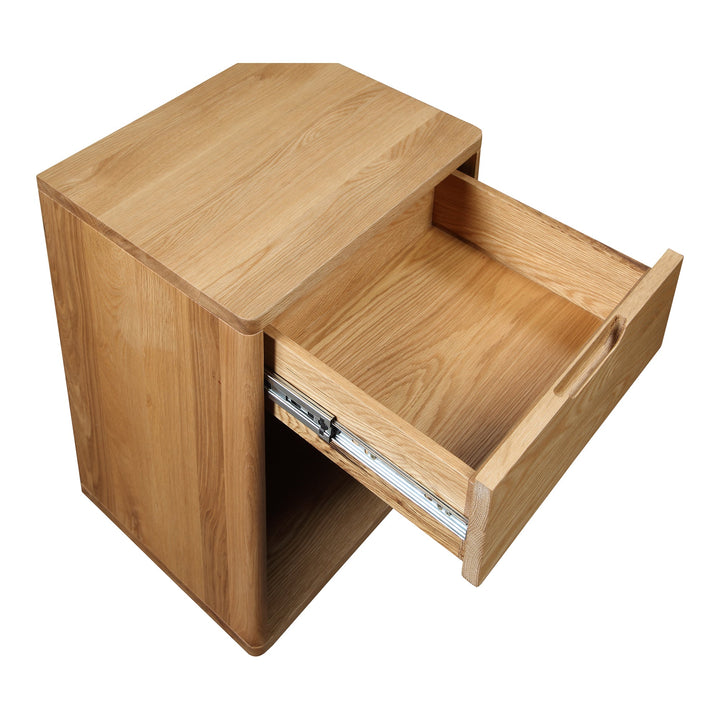 SwayLiving - Osamu Oak Nightstand - BC-1104-24 | SwayLiving