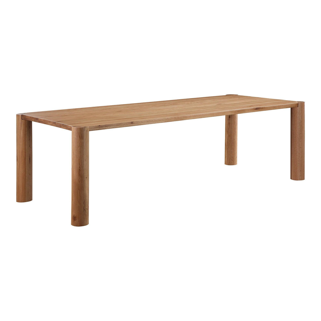 Post Dining Table Large Oak Natural - SwayLiving