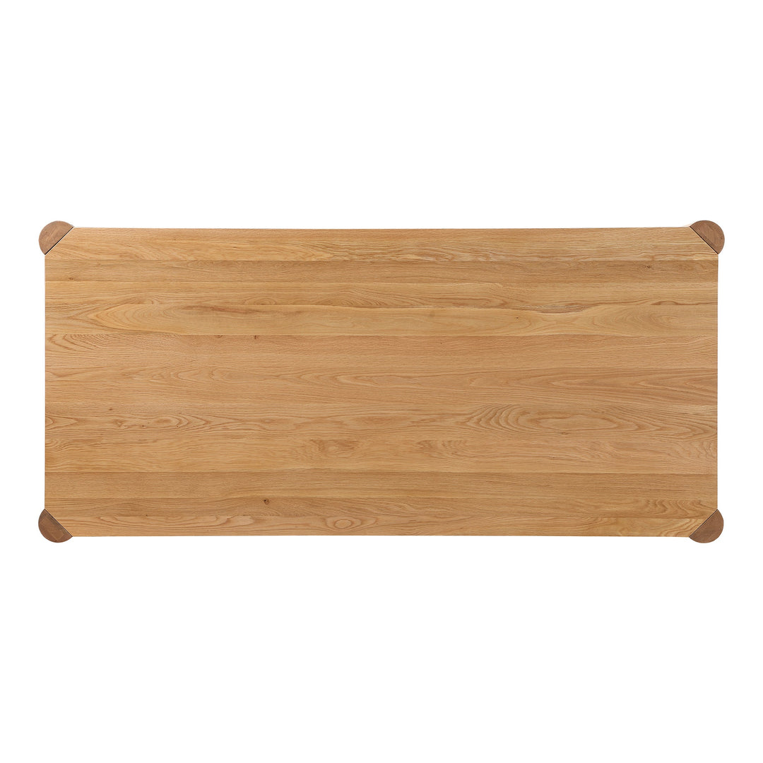SwayLiving - Post Dining Table Large Oak Natural - BC-1112-18-0 | SwayLiving