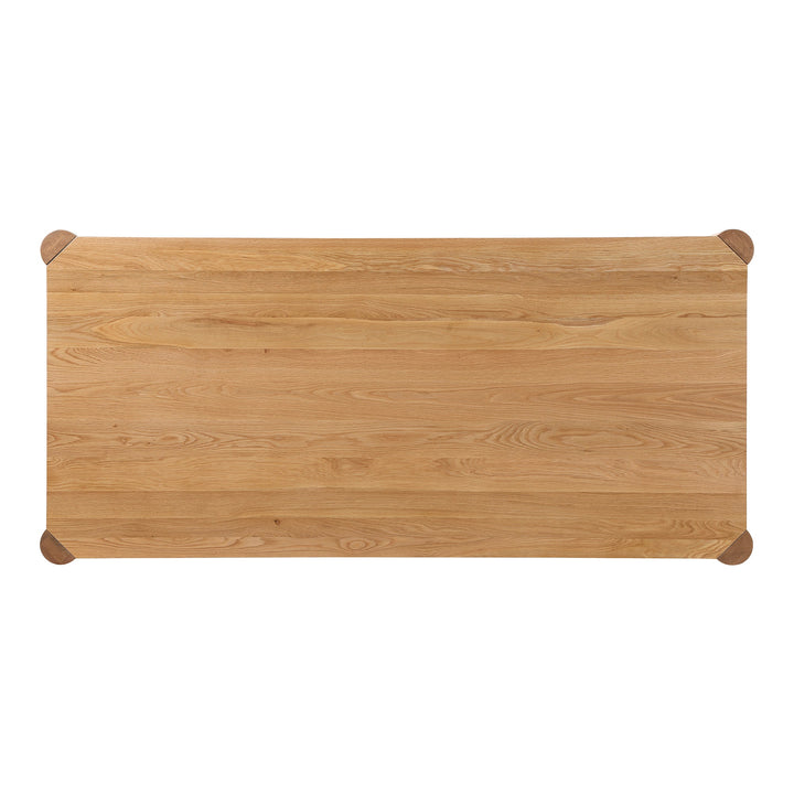 SwayLiving - Post Dining Table Large Oak Natural - BC-1112-18-0 | SwayLiving