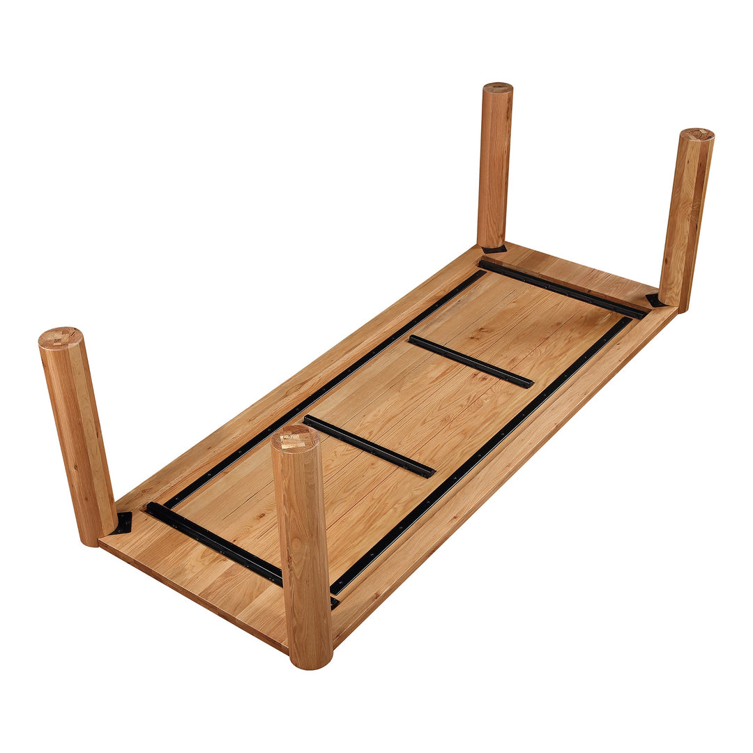 SwayLiving - Post Dining Table Large Oak Natural - BC-1112-18-0 | SwayLiving