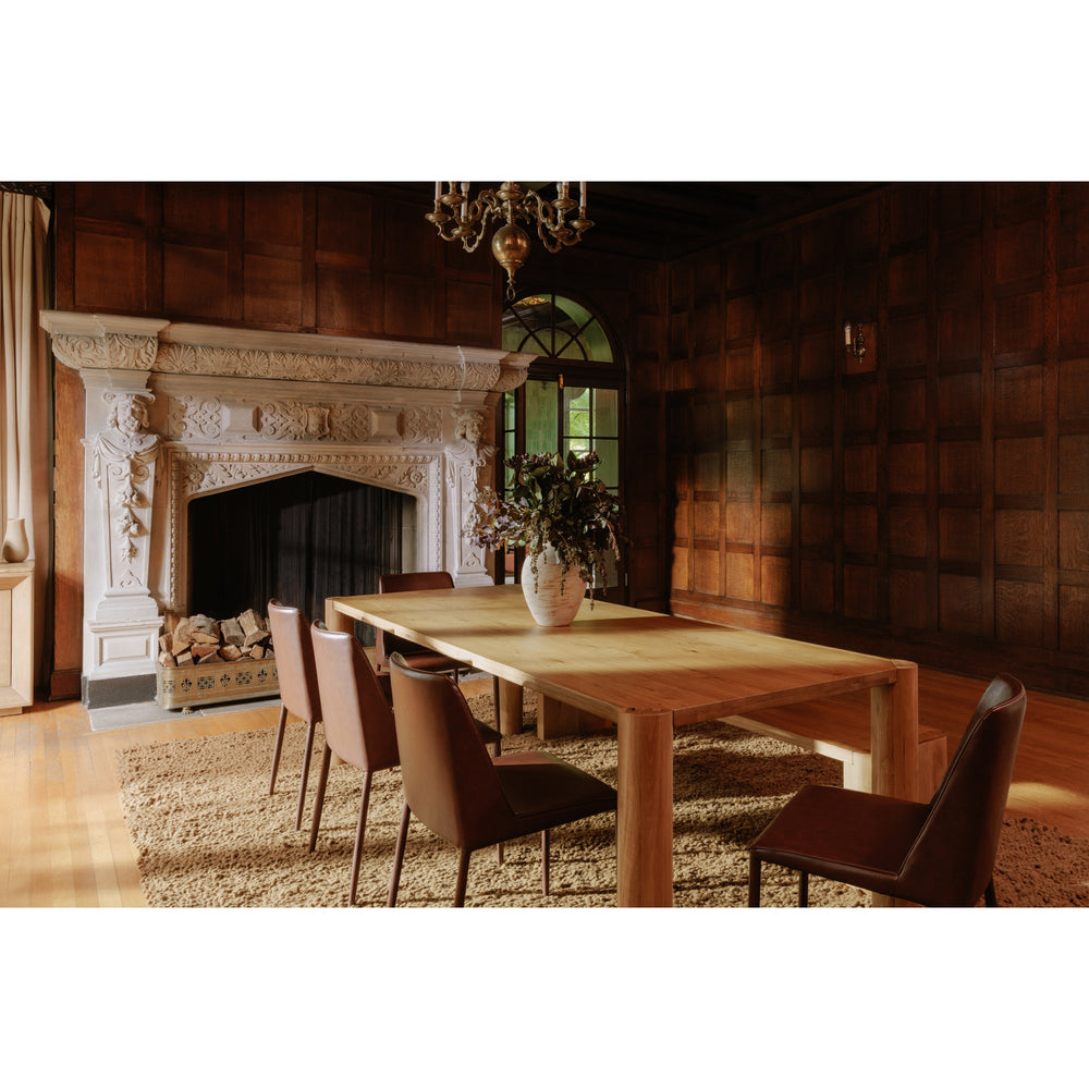 SwayLiving - Post Dining Table Large Oak Natural - BC-1112-18-0 | SwayLiving