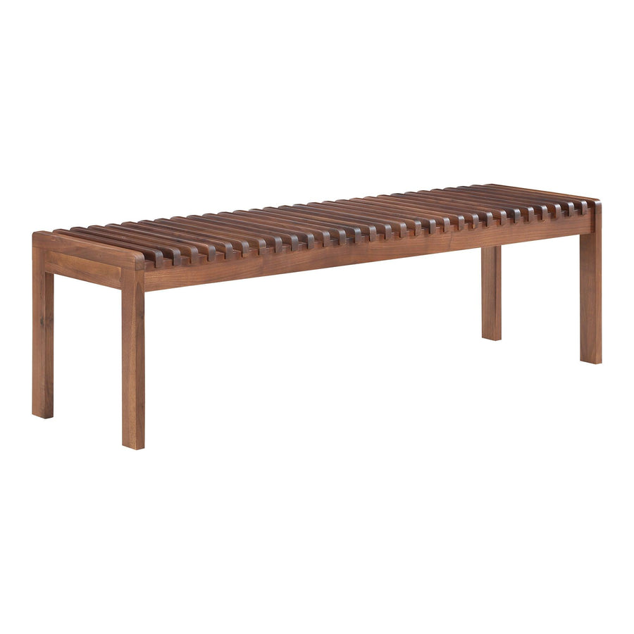 Rohe Walnut Bench Natural - SwayLiving