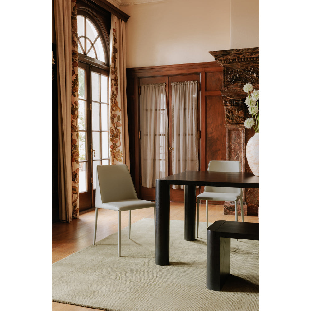 SwayLiving - Post Dining Bench Small Black - BC-1120-02-0 | SwayLiving