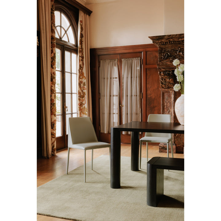 SwayLiving - Post Dining Bench Small Black - BC-1120-02-0 | SwayLiving