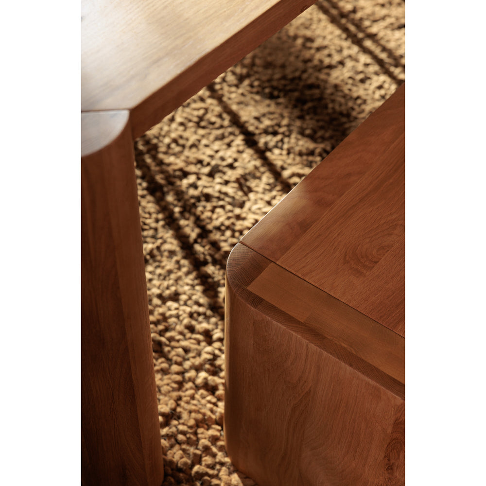 SwayLiving - Post Dining Bench Small Natural - BC-1120-24-0 | SwayLiving