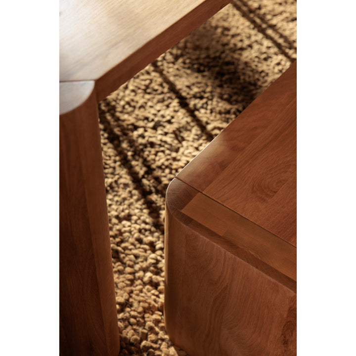 SwayLiving - Post Dining Bench Small Natural - BC-1120-24-0 | SwayLiving