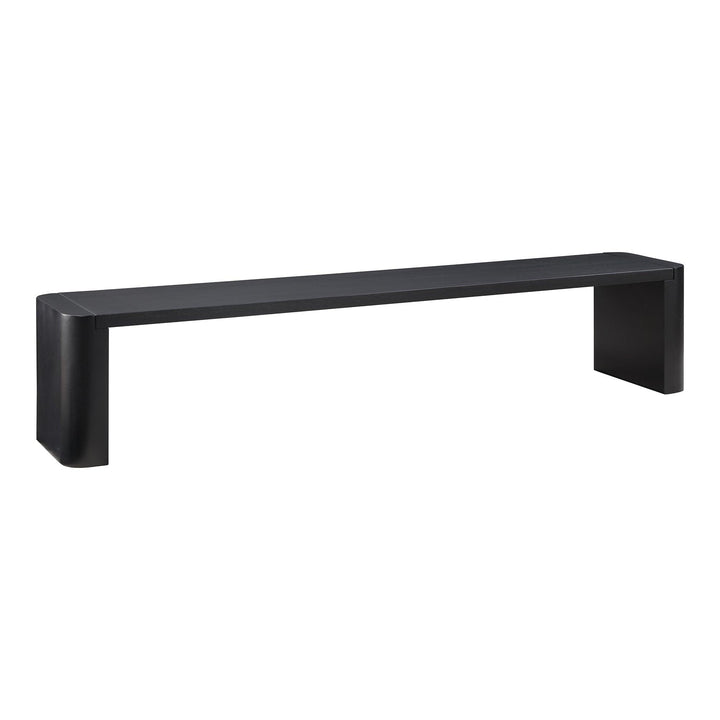 SwayLiving - Post Dining Bench Large Black - BC-1121-02-0 | SwayLiving