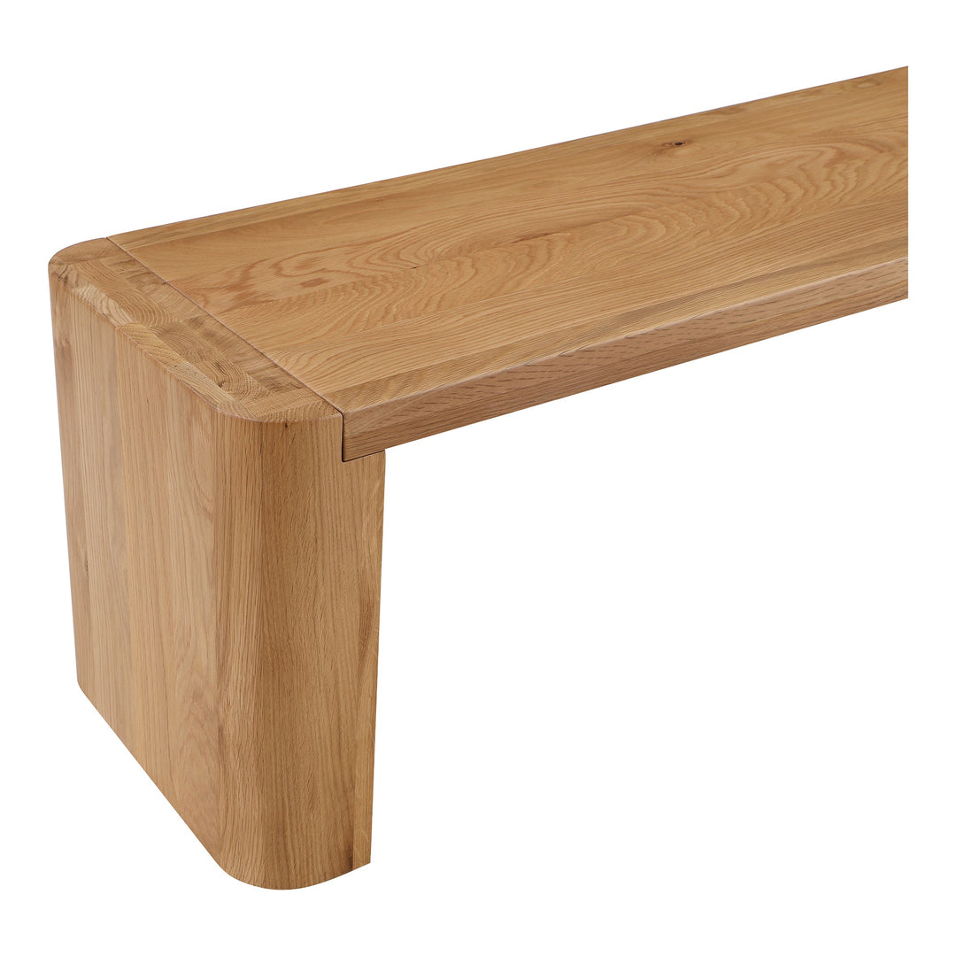SwayLiving - Post Dining Bench Large Natural - BC-1121-24-0 | SwayLiving